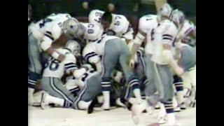 Miami Dolphins vs Dallas Cowboys (1981) Last 4 minutes