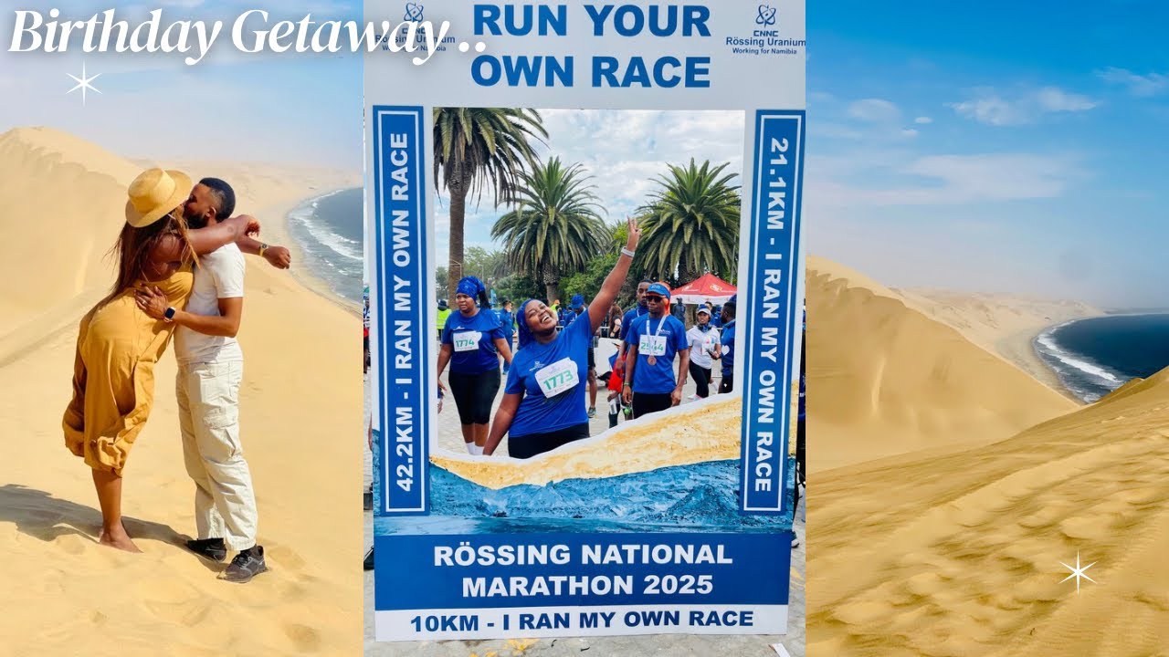 Влог о моем дне рождения: Сэндвич-Харбор | Россингский марафон | Намибийский ютубер