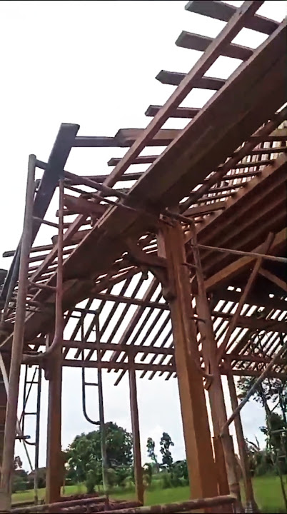 Rumah jawa joglo#rumah #ekochannel #jawa #joglo #wood #storywa #furniture #beranda #short #vidiosot