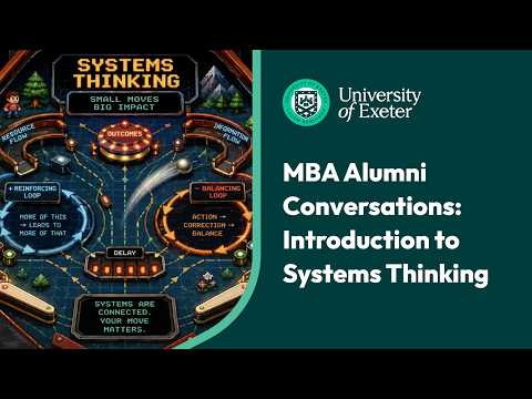 MBA Alumni Conversations: Introduction to Systems Thinking