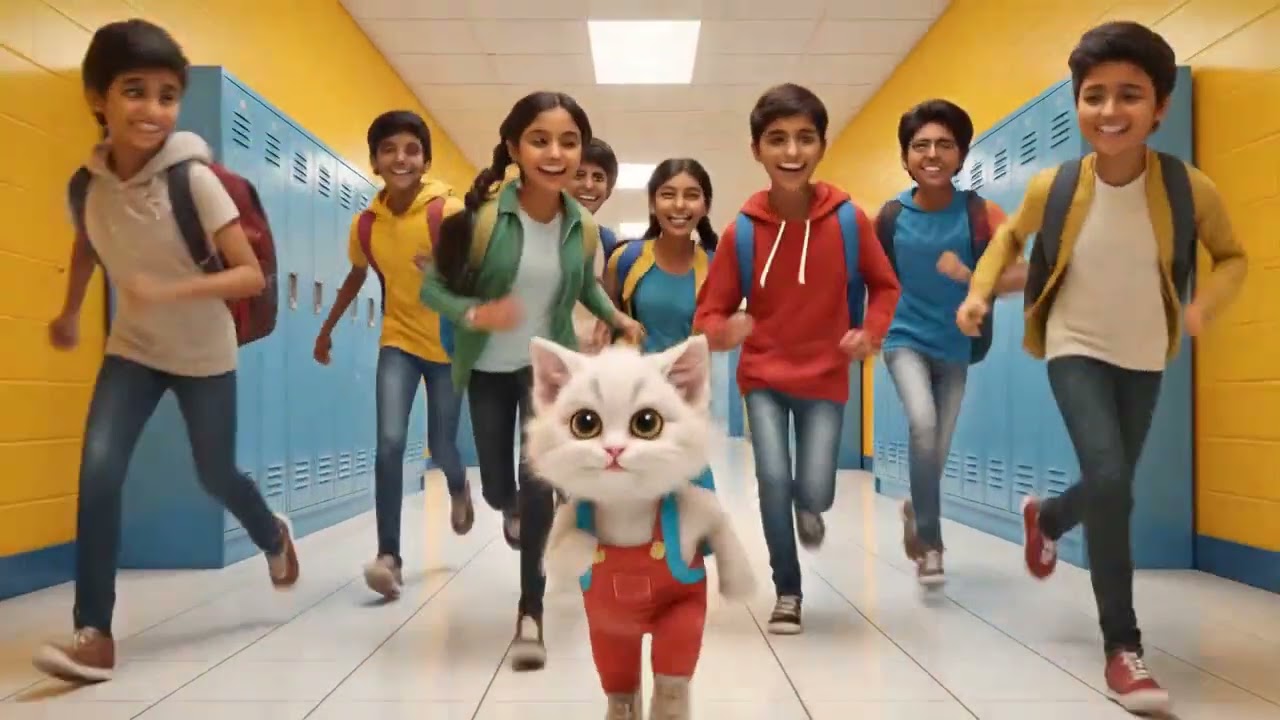 The Day An Evil Rat Poisoned My Pizza at School  Animated Cat Story Part 2