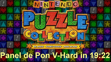(Speedrun) Nintendo Puzzle Collection - Panel de Pon V-Hard in 19:22