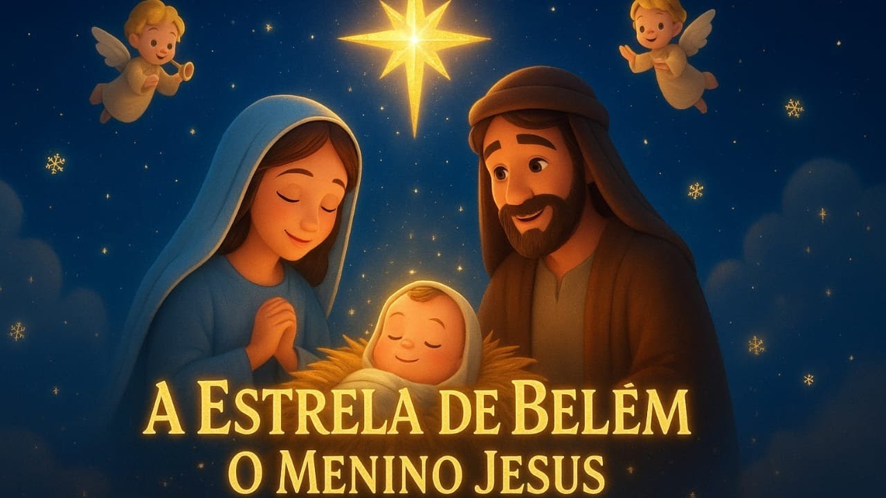 A Estrela de Belém (O Menino Jesus) – A mais linda canção de Natal para crianças e famílias ✨🎄