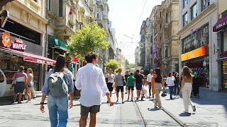 Istanbul Walk | Istiklal Street in Summer 2022