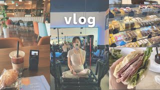 week in my life as a homebody: cleaning the apt, pilates class, diy nails, solo cafe date, cooking