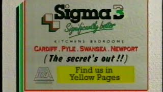 Sigma Kitchens & Bedrooms advert - Broadcast 15th May 1996 ITV (UK)