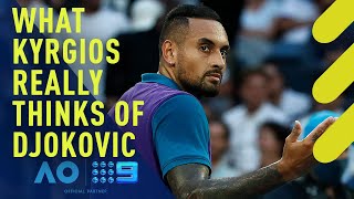 Kyrgios' real thoughts on the Djoker... | Wide World of Sports