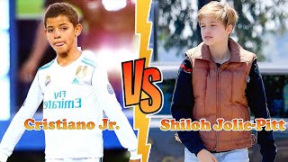 Shiloh Jolie-Pitt (Angelina Jolies Daughter) VS Cristiano Jr. (CR7s Son) Transformation ★ 2022