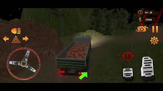 Offroad Transport Truck Driving #8 | night mode | Jeep Driver 2020 - Android Gameplay screenshot 4