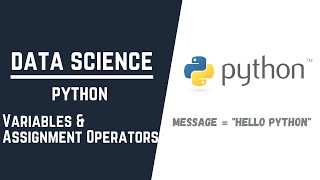 Data Science Course - Variables & Assignment Operators in Python || (Urdu/Hindi)