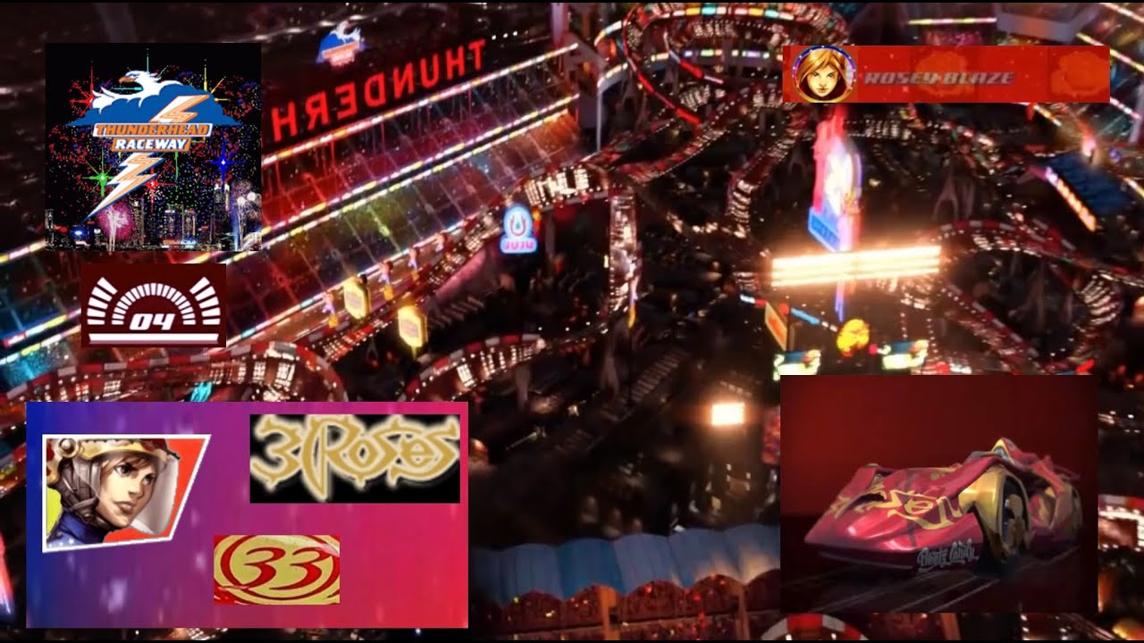 Speed Racer The Videogame (Wii) Rosey Blaze On Thunderhead Raceway ...