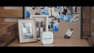 Phomemo T02 Standard Bluetooth Thermodrucker Weiss Video