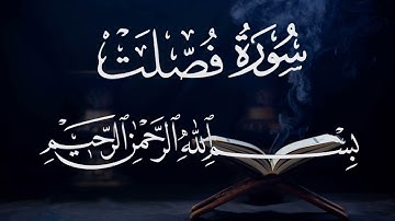 سورة فصلت ٤١  بصوت شيخ مشارى العفاسى  قرآن الكريم كاملSura fusilat 41 Mshary  Alafasy