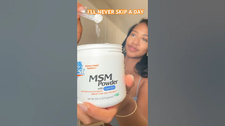 I Can’t Stop Taking This MSM Powder 😲💊 #msmpowder #msm #dailyvitamin