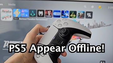 PS5 How to Appear Offline!