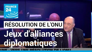 Ukraine : vers une résolution de l'ONU, jeux d'alliances à l'Assemblée générale • FRANCE 24