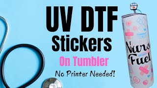 How to Apply UV DTF Sticker Wrap on Tumbler