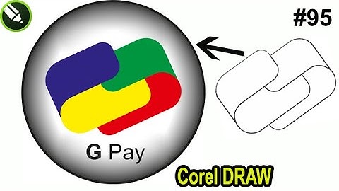 Corel Draw मे Gpay का Logo कैसे बनाये ? How to make Google pay logo in corel #CorelDraw19 #095