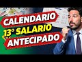 13º Salário INSS ANTECIPADO! Veja QUANDO cai o pagamento