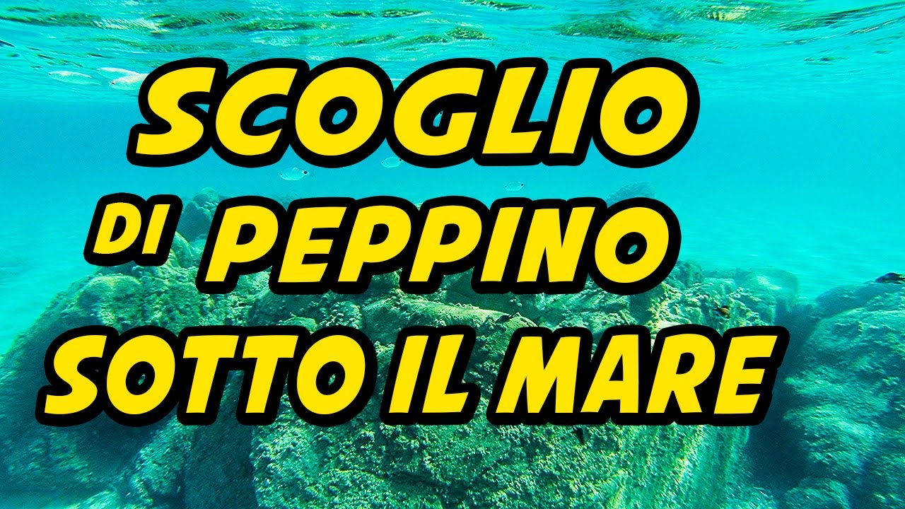 Scoglio Di Peppino Sotto Il Mare Cosa Si Vede Con La Maschera Costa Rei Sardbkcom