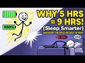 Why 5 Hours Sleep Feels Like 9 Hours! 😱#mindset#psychology#overthinking#facts#mentalhealth#mind