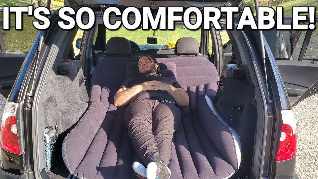 Обзор надувного матраса для заднего багажника BMW X3 [E83] 2004-2010!