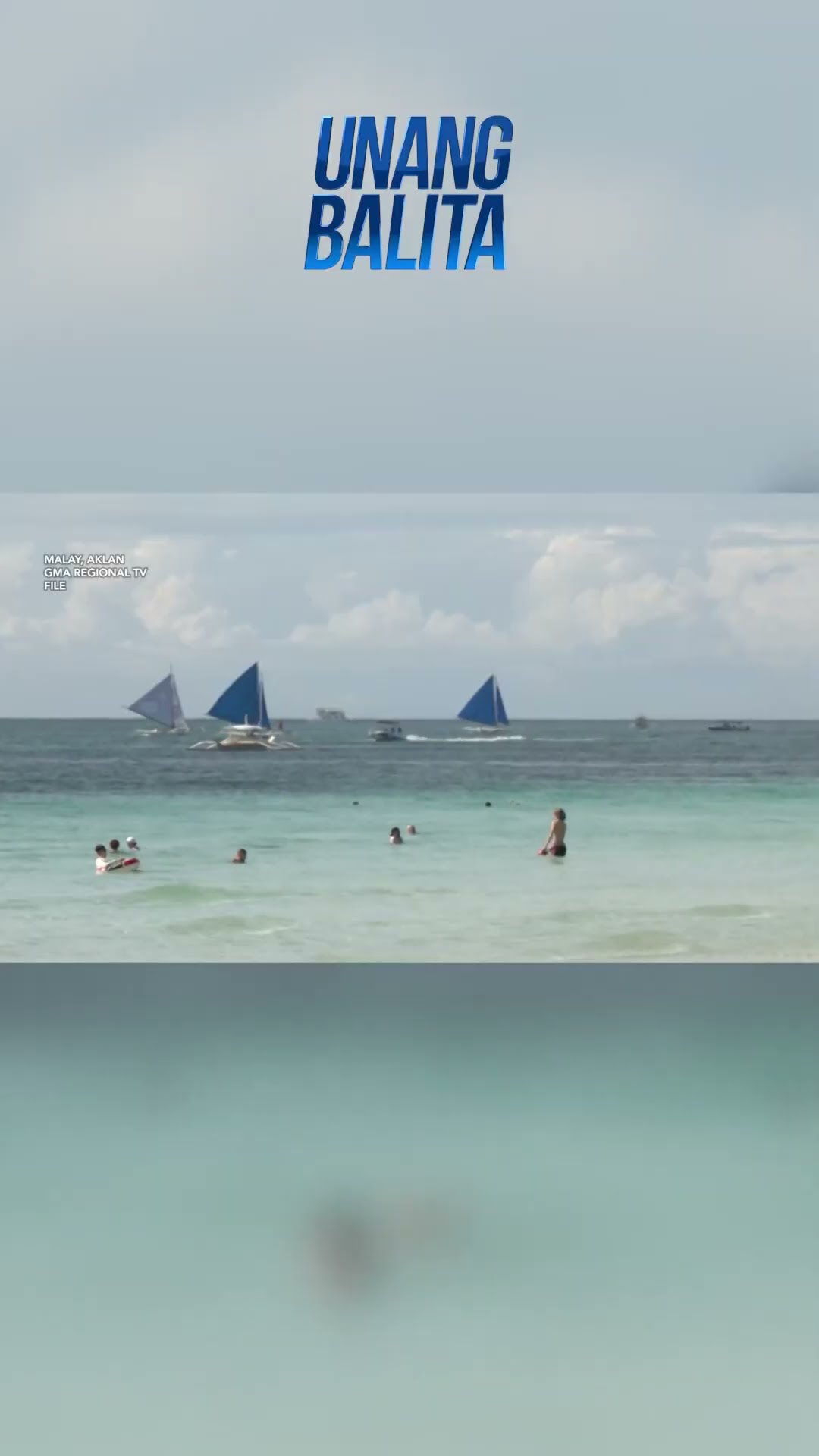 Mahigit 116,000 na mga turista, bumisita sa Boracay ngayong holiday season #shorts | Unang Balita