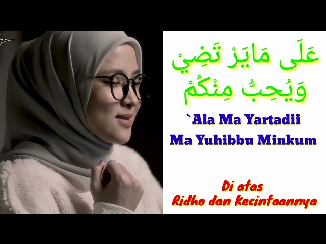 Lirik Sholawat LAKUM BUSYRO Cover By NISSA SABYAN class=