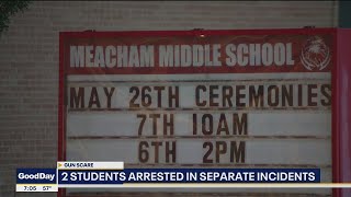 2 arrested in separate North Texas school gun incidents