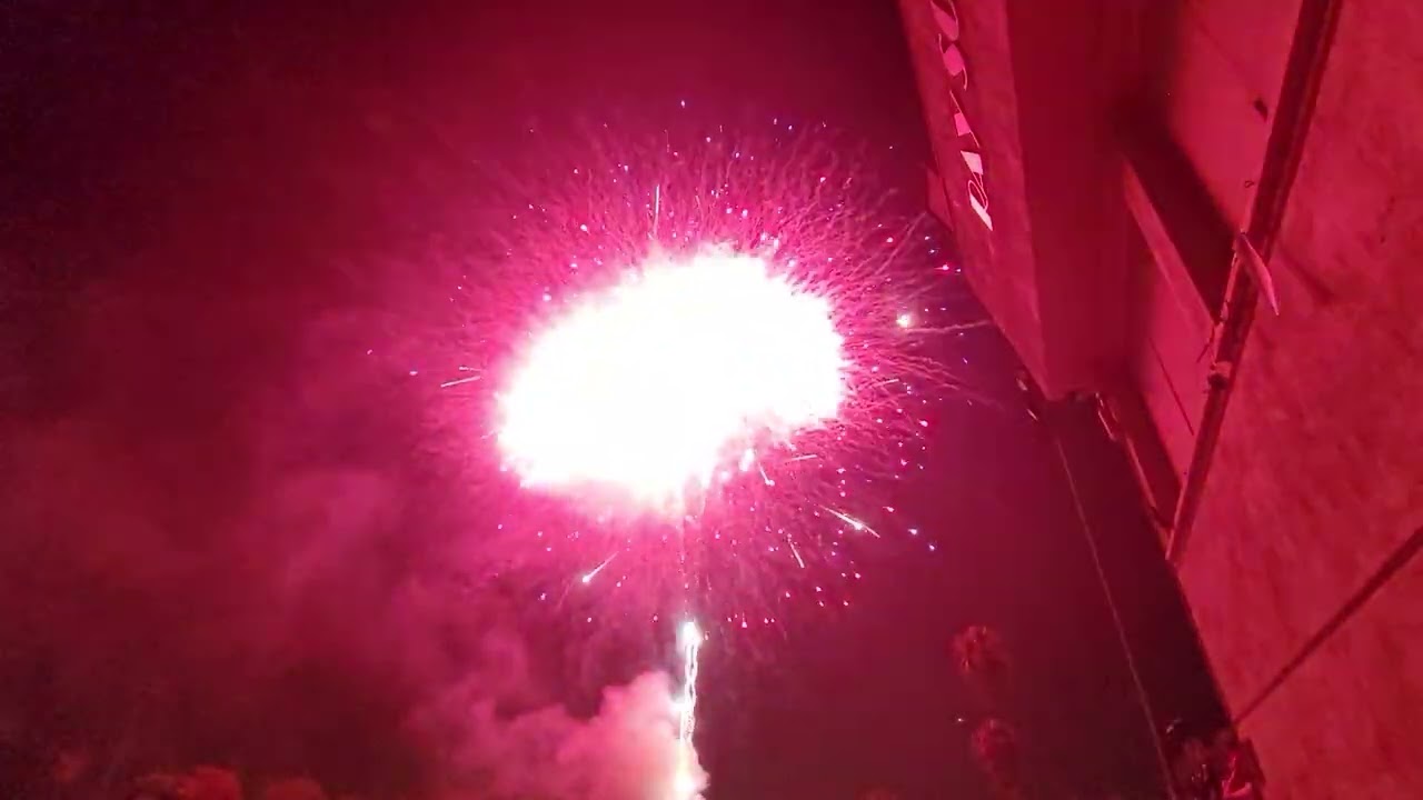 South Pasadena High School fireworks celebration, 7/4/22