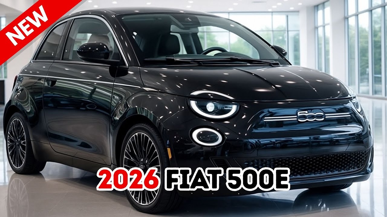 2026 Fiat 500e | Stylish City Electric Car