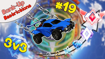 MORE EVIDENCE DIAMOND 3 IS THE ABSOLUTE WORST!!! - #19 (3v3) - Rank-Up Restrictions - Rocket League