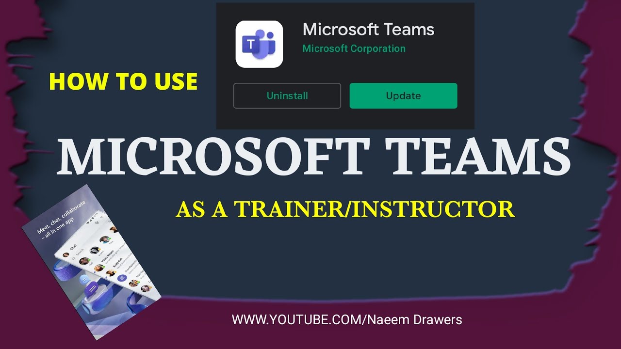 How To Use Microsoft Teams For Online Training/Teaching - YouTube