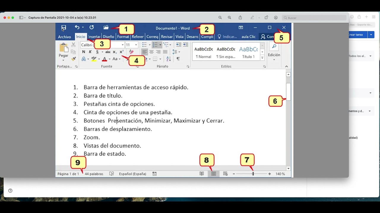 PANTALLA PRINCIPAL DE WORD Y DOCUMENTOS - YouTube