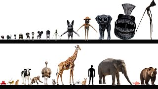 Zoonomaly Monster VS Real Life Size Comparison