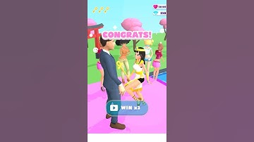 👰 Makeover Run 💄👗 All Levels Gameplay Android,ios #shorts