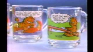 McDonald's Garfield Mugs (1987)