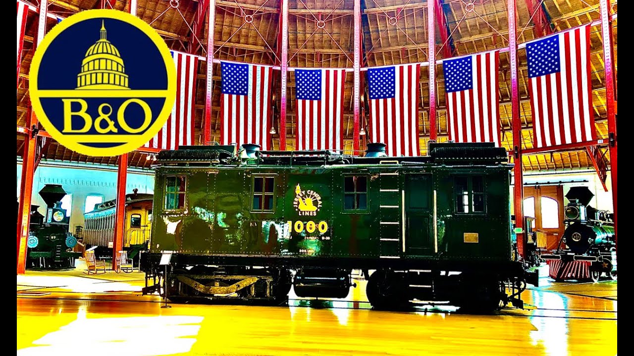 Baltimore and Ohio Railroad Museum - 2021 | Featuring CNJ 1000 - YouTube