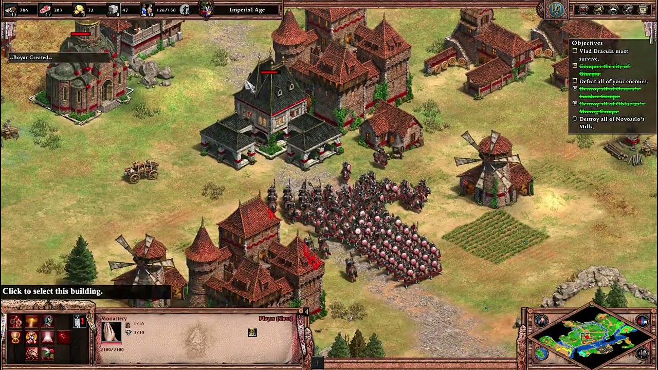 Vlad Dracula Campaign Mission 3 – The Breath of the Dragon | Final Day Victory | Age of Empires 2 DE