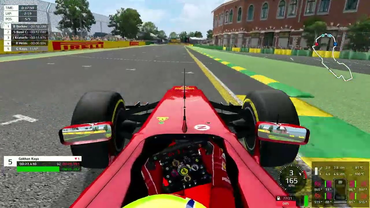 Automobilista 1 - VSM - F1 - S2 R1 - Australia - Melbourne