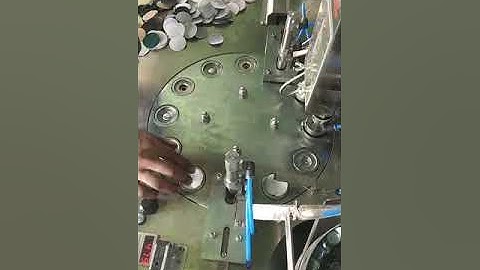 automatic button wrapping machine