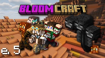 Surviving the Wither: Chaos, Laughs & Epic Loot | Bloomcraft s1 e5 🌸