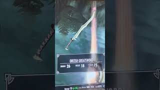 Orcish sword #fypage #gaming #skyrim #drone #news #gameplay #eldenring #fypシ゚ #shorts #sub #like Orcish sword #fypage #gaming #skyrim #drone #news #gameplay #eldenring #fypシ゚ #shorts #sub #like