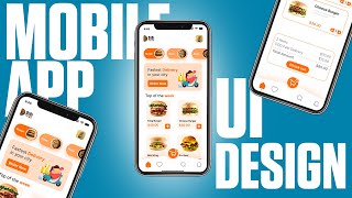 Mobile App Ui Design || Restaurants App Design || Speed Ramp Tutorial screenshot 2