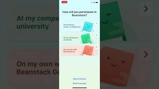 Beanstack Basics Mobile How to edit, add, and switch accounts