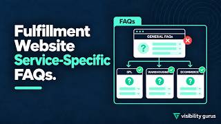 Full Why We Recommended Service-Specific FAQs Section Over One General FAQ Page for a US Fulfillment Site Guide