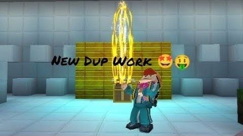 🤑🤑🤑New duplication Glitch Work 🧐in Skyblock （blockman go adventure）