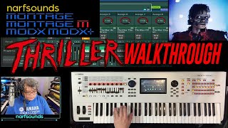 Thriller Performance and Setup for Montage Explained | Tutorial Walkthrough MODX MONTAGE M MODX 