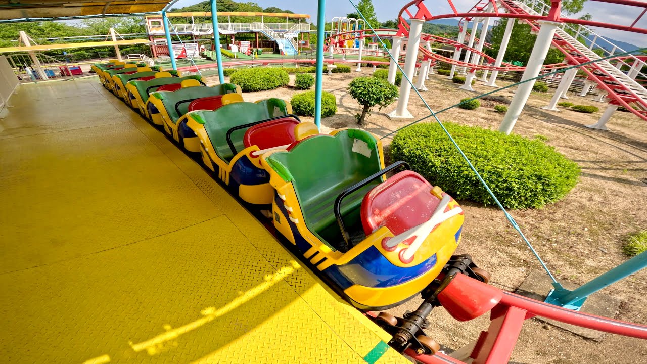 ローラーコースター on-ride POV (乗車映像) / とくしま