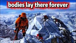 Why are so many bodies on Mount Everest still not collected